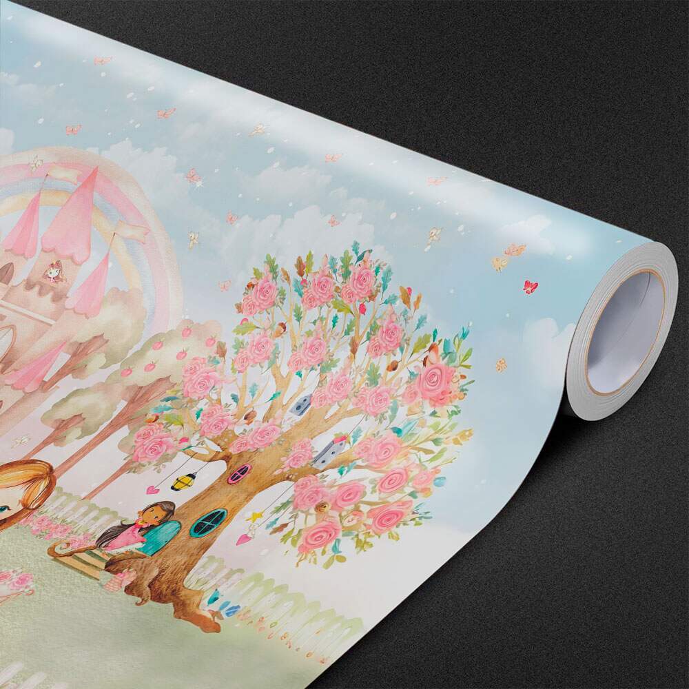 Papel de Parede Princesas No Jardim MP