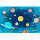 Papel de Parede Sistema Solar Planetas MP