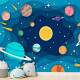 Papel de Parede Sistema Solar Planetas MP