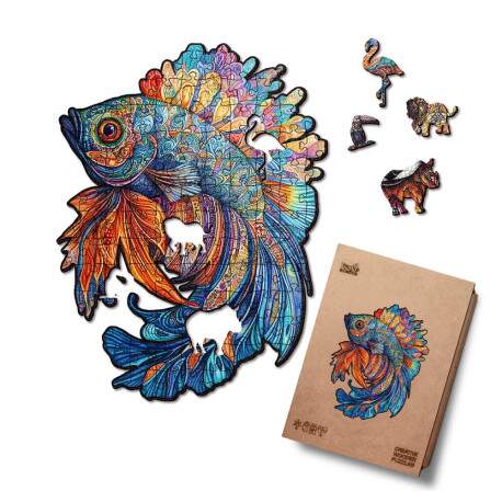 Quebra Cabeca Peixe Dragao