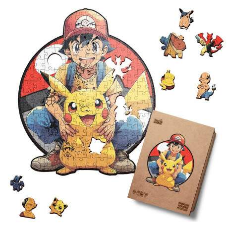 Quebra Cabeca Pokemon Pikachu