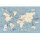 Papel de Parede Mapa Mundi - 001 MP