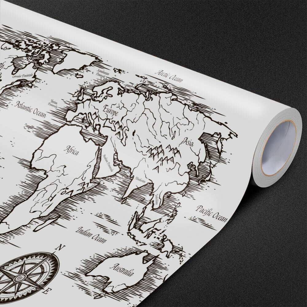 Papel de Parede Mapa Mundi - 004 MP