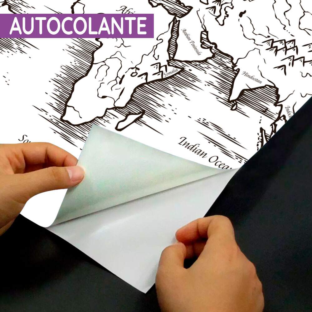 Papel de Parede Mapa Mundi - 004 MP