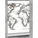 Papel de Parede Mapa Mundi - 004 MP