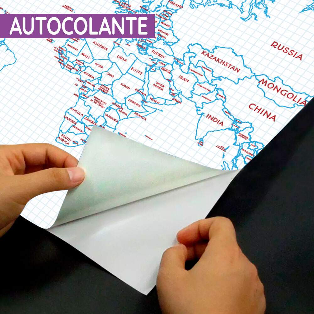 Papel de Parede Mapa Mundi - 005 MP