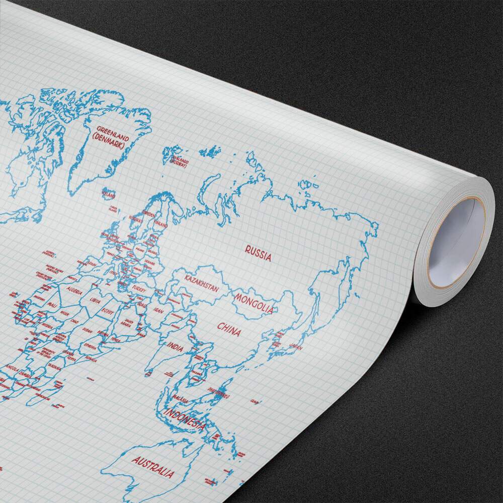 Papel de Parede Mapa Mundi - 005 MP