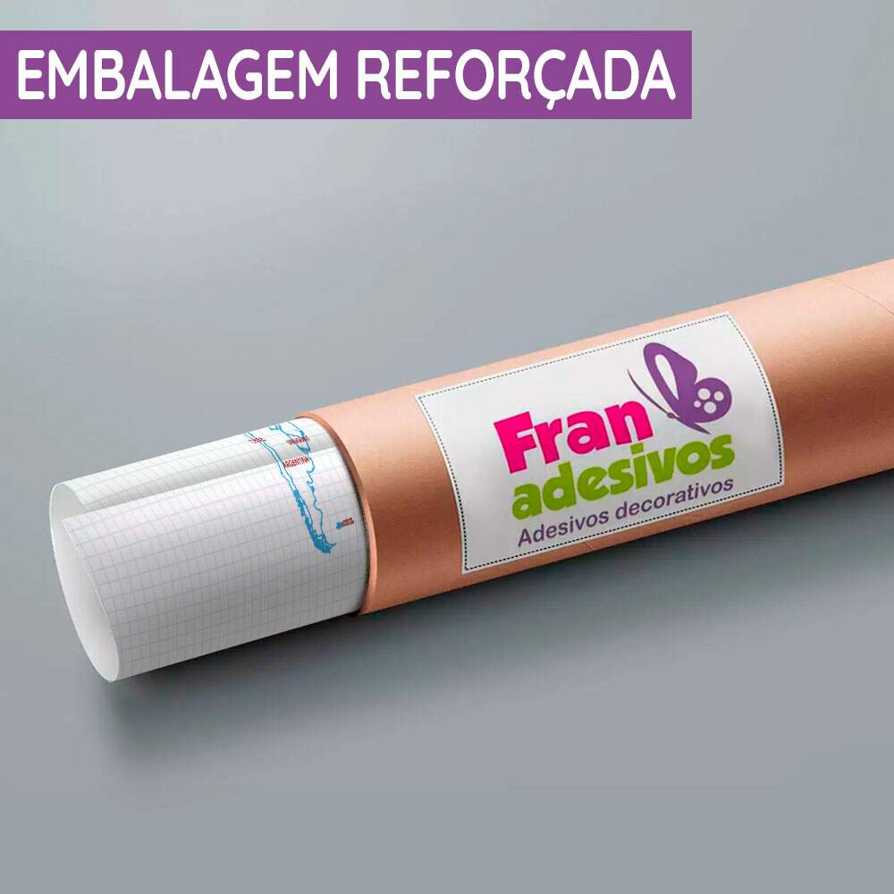 Papel de Parede Mapa Mundi - 005 MP