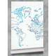 Papel de Parede Mapa Mundi - 005 MP