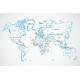 Papel de Parede Mapa Mundi - 005 MP