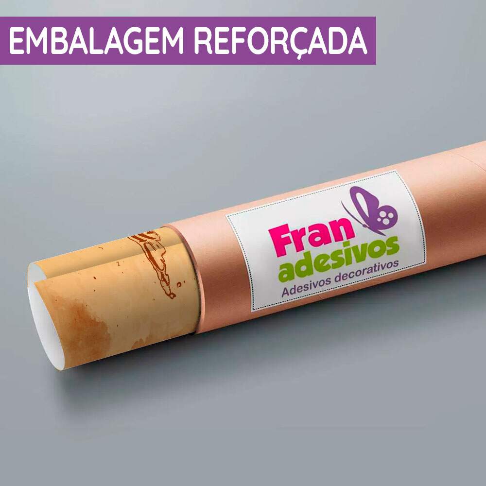 Papel de Parede Mapa Mundi - 007 MP