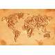 Papel de Parede Mapa Mundi - 007 MP