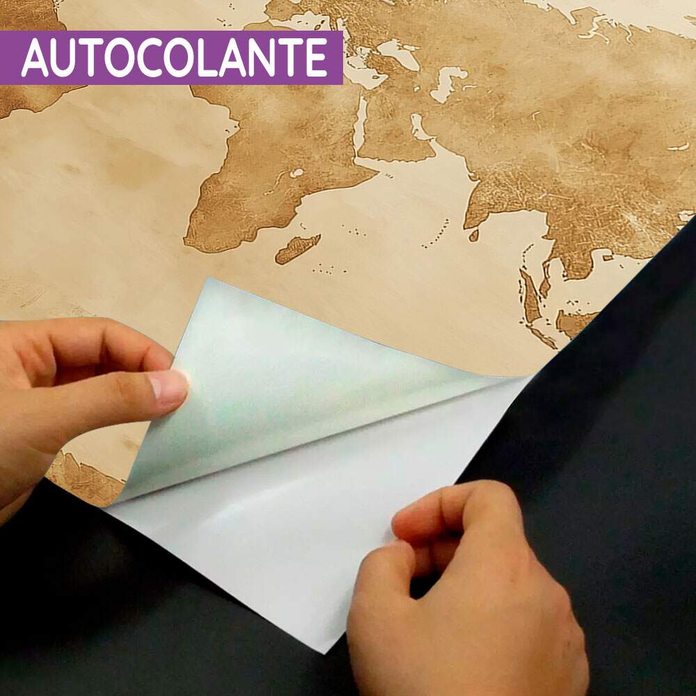 Papel de Parede Mapa Mundi - 015 MP