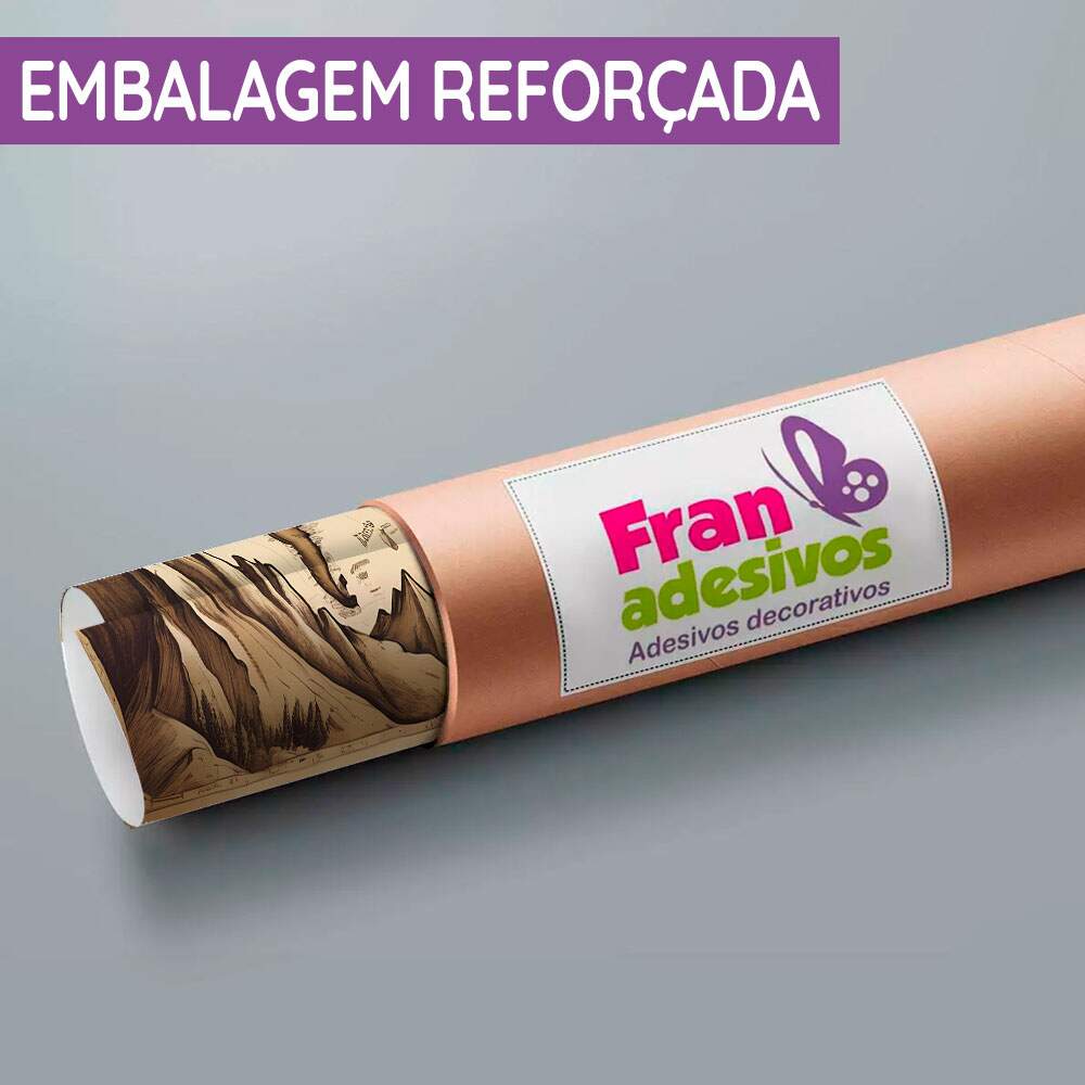 Papel de Parede Mapa Mundi - 021 MP