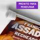 Banner Impresso em Lona Comidas Frango Assado - 003