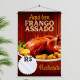 Banner Impresso em Lona Comidas Frango Assado - 004