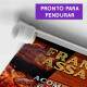 Banner Impresso em Lona Comidas Frango Assado - 006