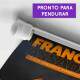 Banner Impresso em Lona Comidas Frango Assado - 011