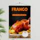Banner Impresso em Lona Comidas Frango Assado - 011