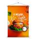 Banner Impresso em Lona Comidas Hamburguer - 005