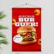 Banner Impresso em Lona Comidas Hamburguer - 020