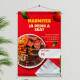 Banner Impresso em Lona Comidas Marmitex - 001