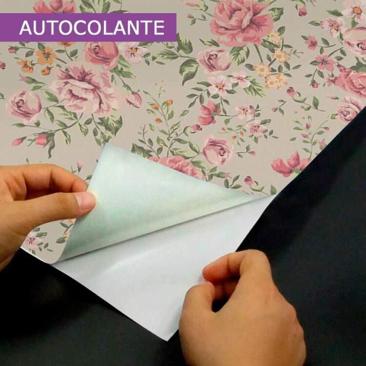 Papel de Parede Floral Rosas Mod 083