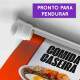 Banner Impresso em Lona Comidas Marmitex - 010