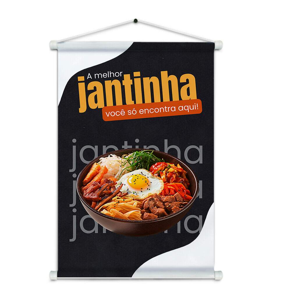 Banner Impresso em Lona Comidas Marmitex - 014