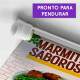 Banner Impresso em Lona Comidas Marmitex - 016