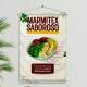 Banner Impresso em Lona Comidas Marmitex - 016