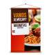 Banner Impresso em Lona Comidas Marmitex - 018