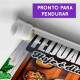 Banner Impresso em Lona Comidas Marmitex - 019