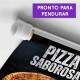 Banner Impresso em Lona Comidas Pizza - 003