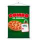 Banner Impresso em Lona Comidas Pizza - 007