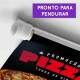 Banner Impresso em Lona Comidas Pizza - 011