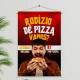 Banner Impresso em Lona Comidas Pizza - 012