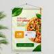 Banner Impresso em Lona Comidas Pizza - 014