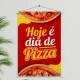 Banner Impresso em Lona Comidas Pizza - 015