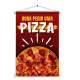 Banner Impresso em Lona Comidas Pizza - 017