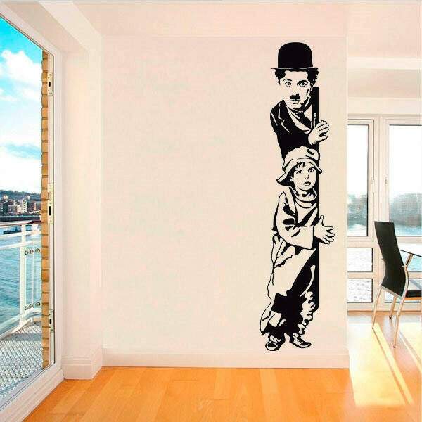 Adesivo de Parede Charlie Chaplin The Kid