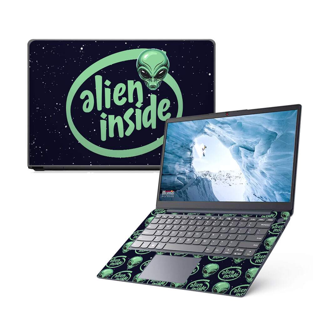 Skin Notebook Alien Inside