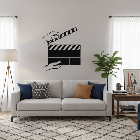 Adesivo de Parede Claquete de Filmes