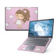 Skin Notebook Garota Mandando Beijo