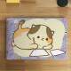 Skin Notebook Gatinho Estudando