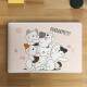 Skin Notebook Gatinhos Fundo Bege