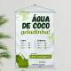 Banner Impresso em Lona �gua de Coco