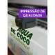 Banner Impresso em Lona �gua de Coco