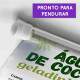 Banner Impresso em Lona �gua de Coco