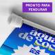Banner Impresso em Lona �gua de Coco